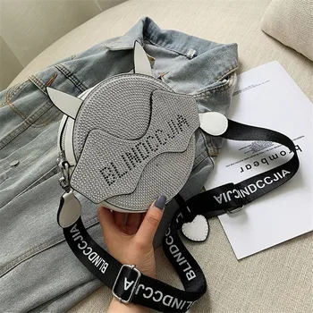 

New Small Bag Female 2020 Wild Chain Wide Shoulder Strap Crossbody Bags Fashion Casual Small Round Bag Women Handbags Sac A Main