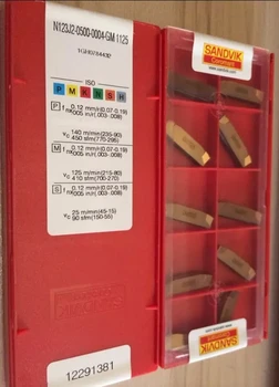 

10PCS CARBIDE INSERT N123J2-0500-0004GM 1125
