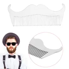 Для мужчин кабана щетка для волос Борода Усы нержавеющая сталь Материал Ручка Уход Расческа Горячая