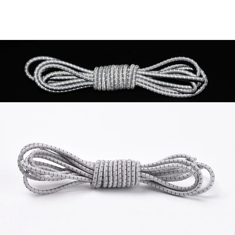 Light Grey Крестообразные черные золотистые шнурки для обуви, спортивные блестящие струны в крапинку, новые модельные шнурки, эластичные шнурки для ботинок martin - Цвет: Light Grey