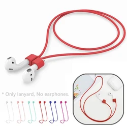 Headset Anti-Lost Silicone Cable Cord String Rope For AirPods 1 2 Pro Accessori for Xiaomi Airdots Pro 2 Air TWS Anti-Lost Rope
