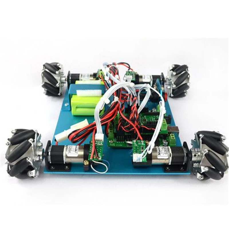 4WD 60 мм Mecanum колеса Arduino ATMega328P 12 В DC робот комплект 10021
