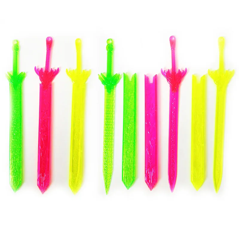 

Crystal Weapon Large Size King Plastic Weapon Chicken with Sheath Weapon Sword Weapon Model School Gate Hot Selling