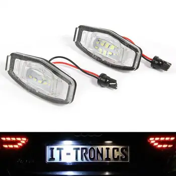 

2Pcs 18LED License Plate Tag Lights Lamps For Civic Accord City Legend Acura