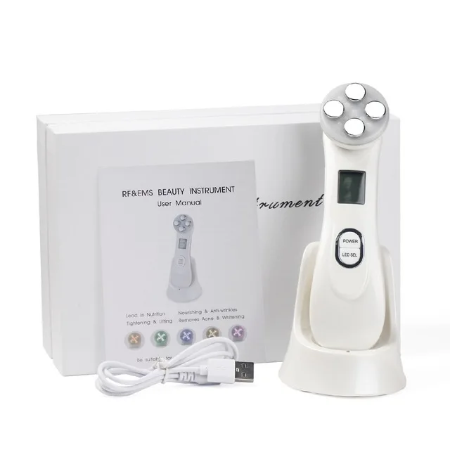 With box Foreverlily VIP EMS для подтяжки лица - Цвет: With box