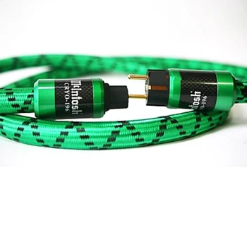 

Mcintosh Signature Audio Power Cable DIY Single Crystal Copper Wire with Carbon Fiber Power Cord Plug 2m