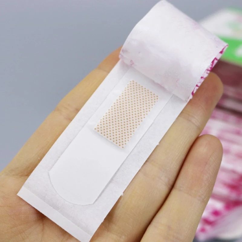 160pcs/lot  band aid Transparent Waterproof Breathable Adhesive Bandage First Aid Emergency Kit
