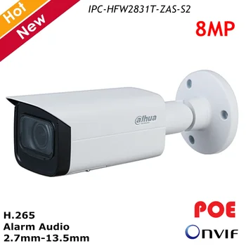

Dahua H.265 Full HD 8MP Security Motorized IP Camera 4k Audio Metal Waterproof POE ONVIF Bullet Outdoor CCTV Surveillance Camera