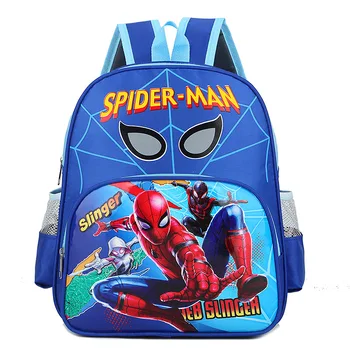 

Kindergarten Schoolbags Cartoon Spiderman Dinosaur 3-6 Years Old Children's Backpacks Boys Girls Shoulder Bags Light Travel Bags