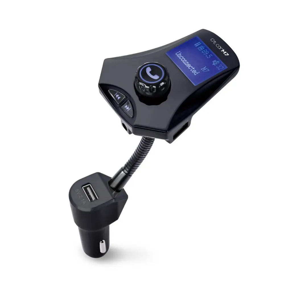 Автомобильный беспроводной Mp3 плеер Fm передатчик модулятор Usb зарядное устройство Hands-free Звонки внешняя Tf карта U диск