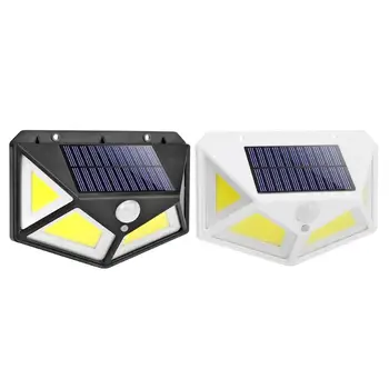 

68/100LED Solar Lamp Solar Lamp PIR Motion Sensor Wall Light Waterproof Outdoor Sunlight Powered Garden Street Security Lamp COB
