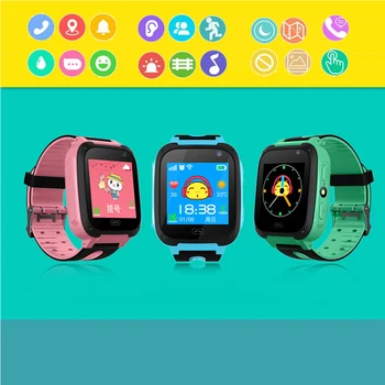 

2020 New Smart watch Kid SmartWatches GPS Baby Watch for Children SOS Call Location Finder Locator Tracker Anti Lost Monitor