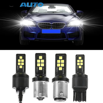 

FORAUTO Auto Brake Light T20 W21W 7440 12 LED Car Reserve Lamps W21/5W 7443 1157 P21/5W BAY15D Auto Replacement 1156 P21W BA15S