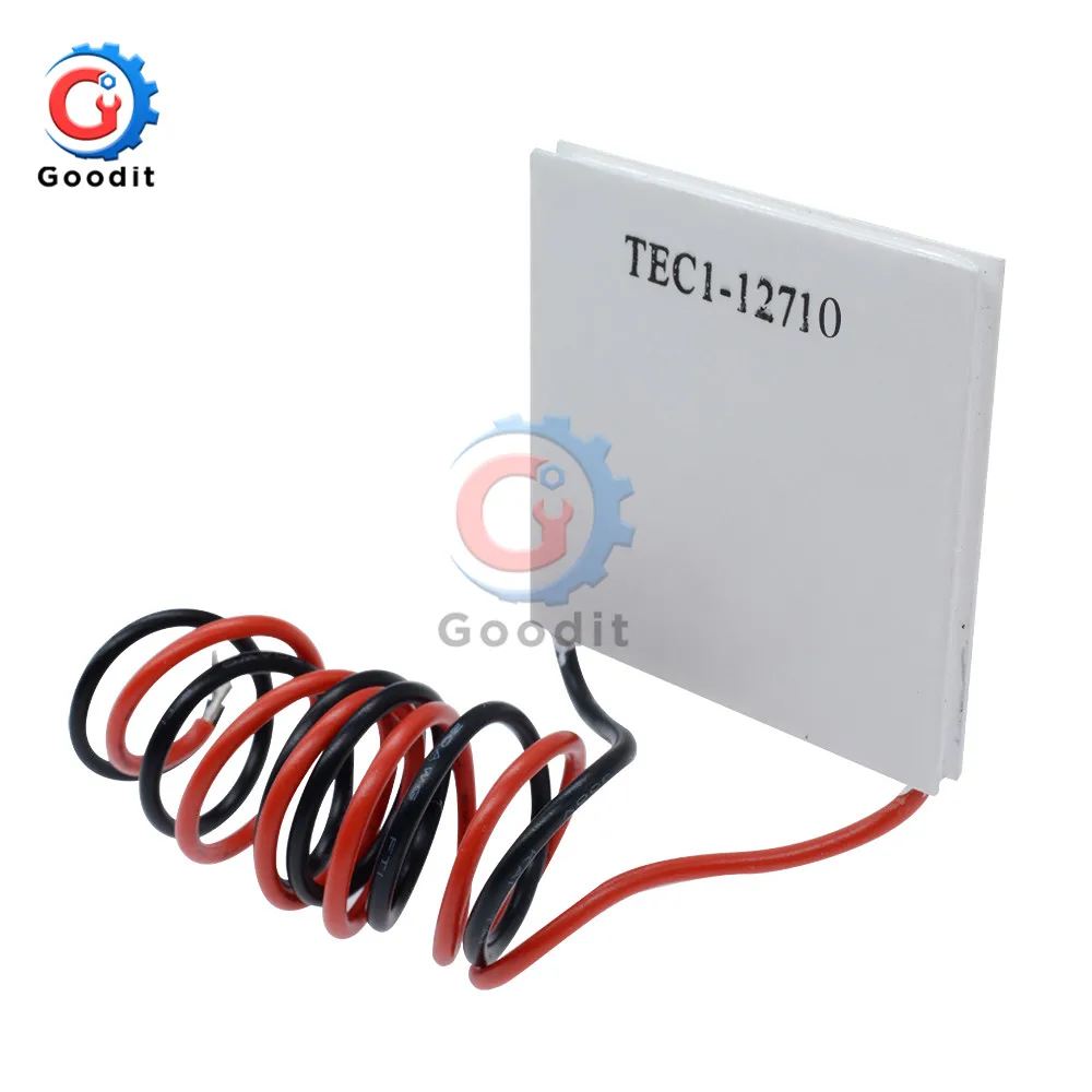 TEC1-12710 Термоэлектрический охладитель Пельтье TEC112710 радиатор Термоэлектрический охладитель охлаждения Пельтье пластина плата модуля