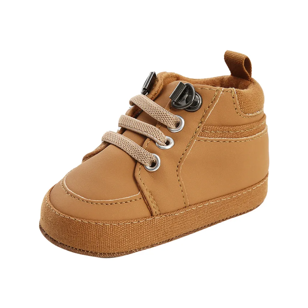 Обувь для маленьких мальчиков и девочек; модная однотонная обувь с перекрестной шнуровкой для малышей; обувь для малышей