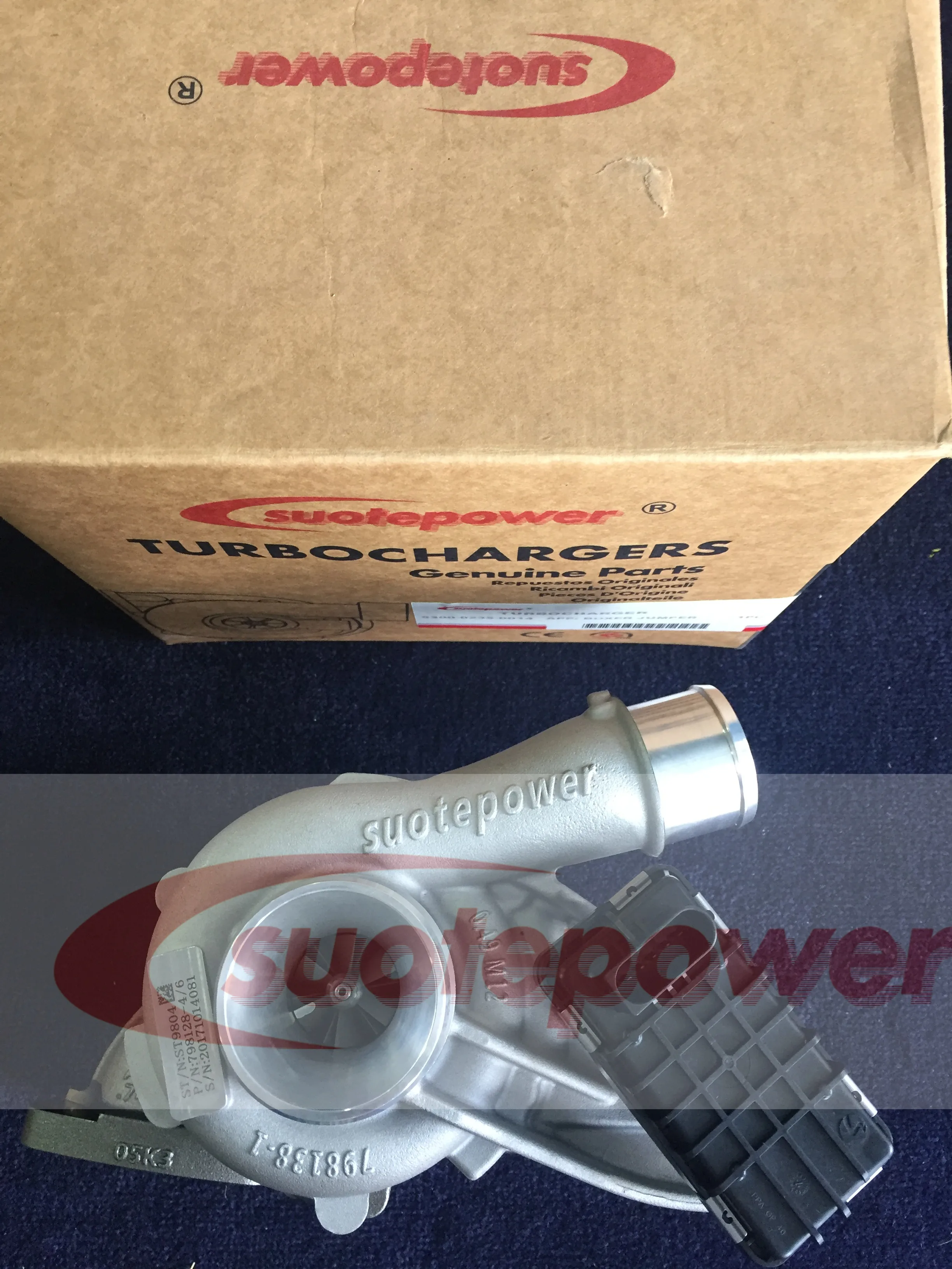 Хорошо! Suotepower turbo GTB1749VK 798128-5004S 798128-0004 798128-5002S CU3Q6K682AB для peugeot Boxer, Fiat с Duratorq 2.2L
