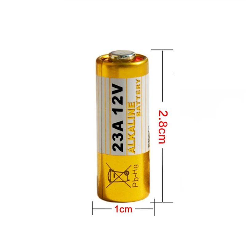 20 шт. 23A 12 В сухая щелочная батарея 23AE 21/23 A23 GA MN21 для колокольчика, автомобильной сигнализации, Walkman, дистанционного управления автомобилем и т. д