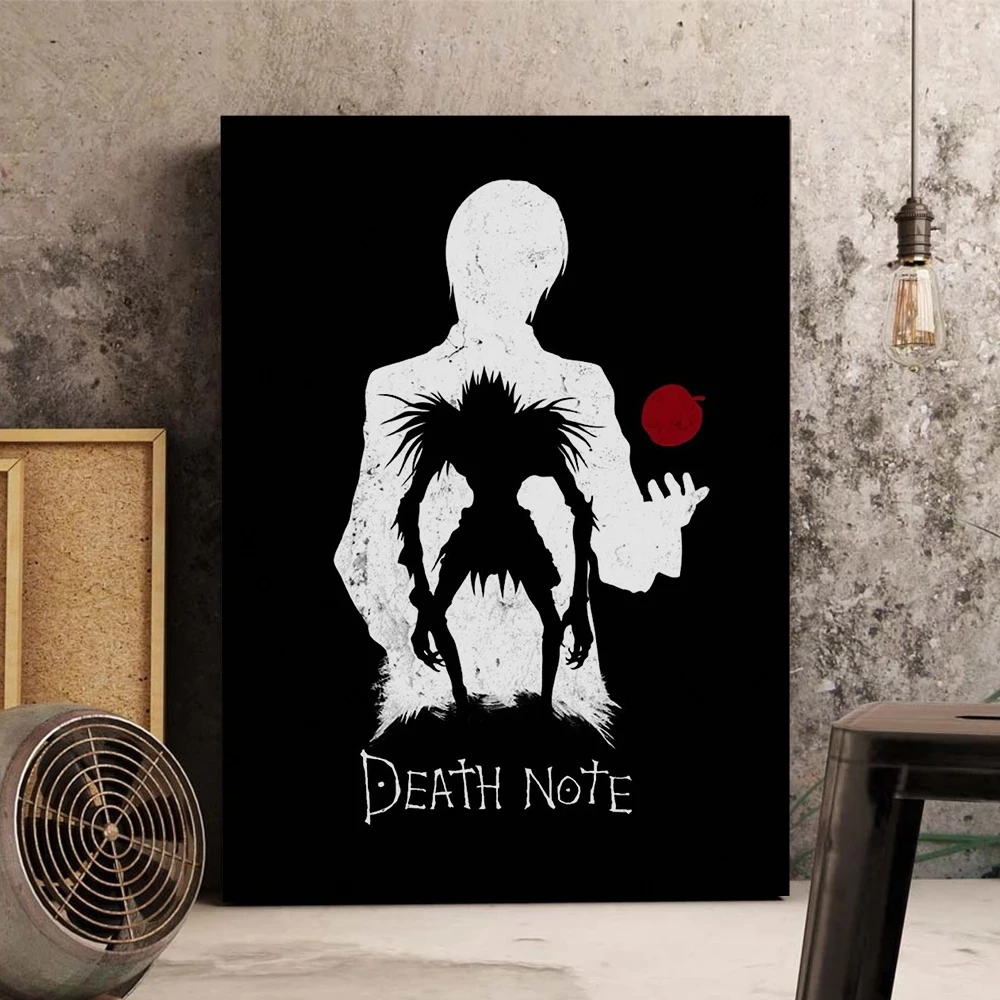 

Modular Canvas Painting Home Classic Cool DEATH NOTE Retro Decor Pictures Modern Printed Poster For Living Room Wall Art No Fram