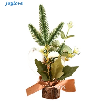 

JOYLOVE Christmas tree decoration small ornaments window mini Christmas tree gifts Christmas desktop small Christmas tree