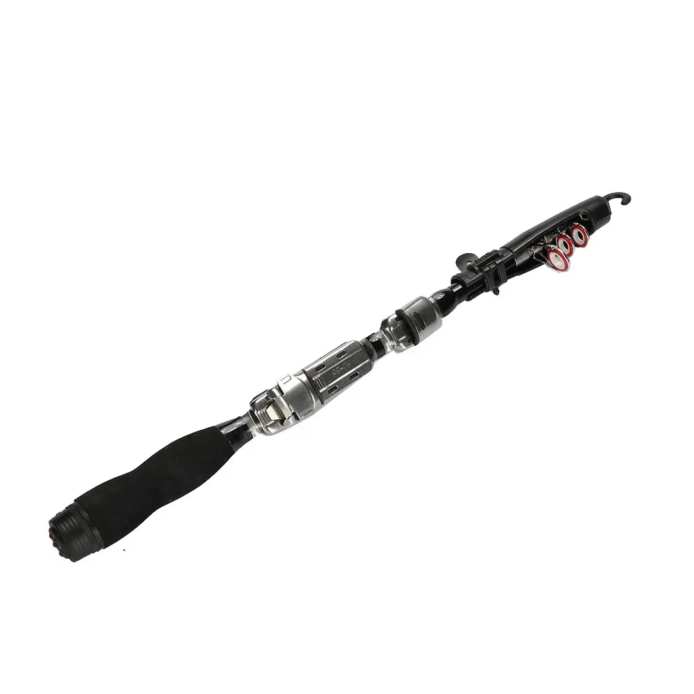 Морской полюс карбоновые портативные рыболовные снасти черные уличные спортивные спиннинговые удочки мульти размер полированный подарок для путешествий Ультра короткие
