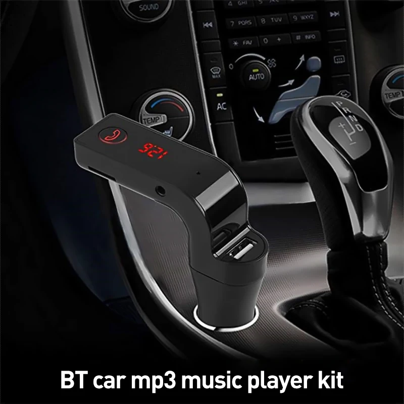 Victsing G7 Bluetooth fm-передатчик автомобильное зарядное устройство автомобильный комплект fm-передатчик USB зарядное устройство адаптер MP3-плеер ЖК-дисплей автомобильные аксессуары