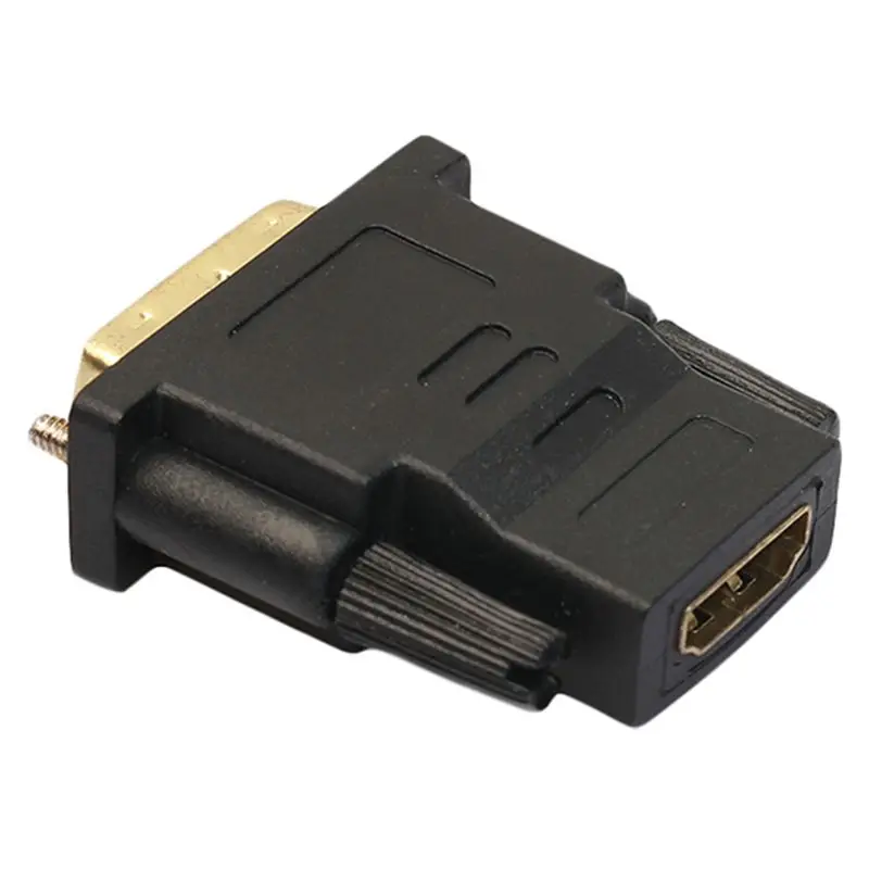 Стандартный адаптер DVI к Vga WAWPI типа Папа мама 24 + 1 A цифровой VGI для ПК компьютера