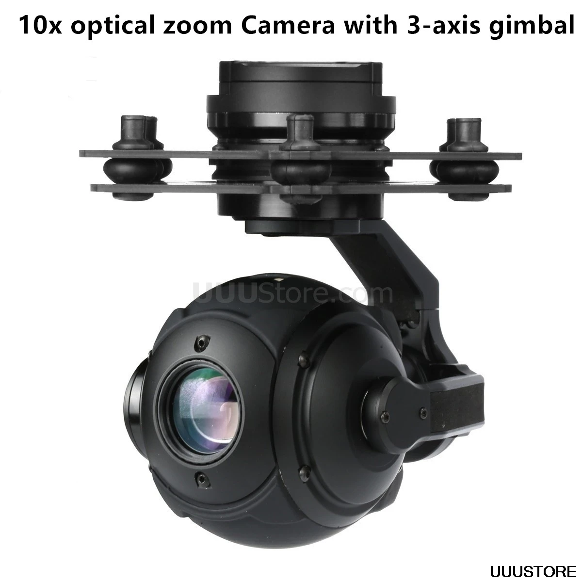 T10X Pro FPV сферическая 10x оптический зум 1/3 CMOS камера с 3 осевым гиростабилизатором