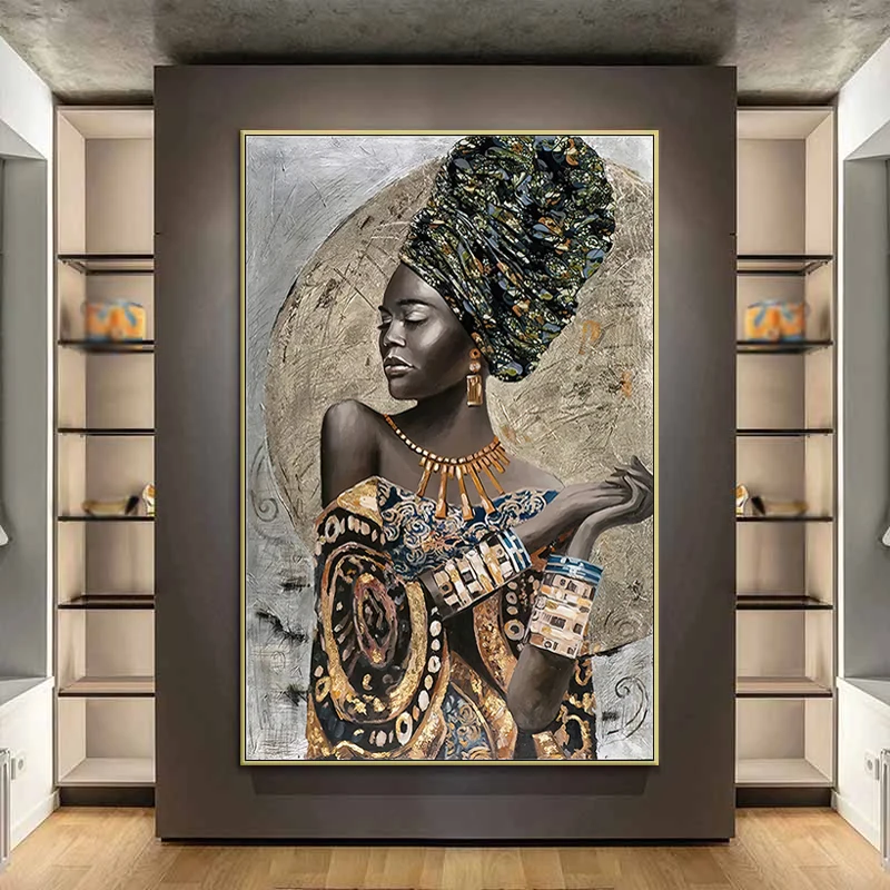 AFRICAN NATIONAL STYLE CANVAS