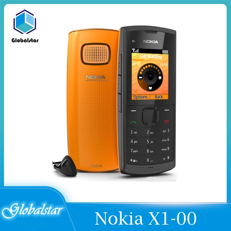 Мобильный телефон Nokia X1-00 Восстановленный оригинальный GSM бар | Мобильные