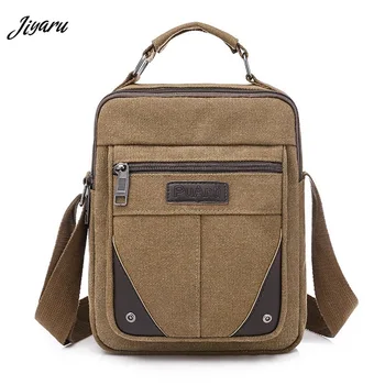 

New Man Canvas Message Bags Small Message Bags Casual Single Shoulder Bags Multifunction Handbags Business Handbags