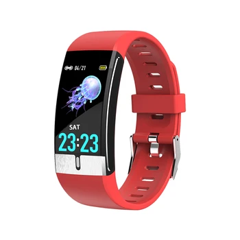

E66 Smart Bracelet Body Temperature ECG Heart Rate Blood Pressure Monitor Smart Watch Waterproof Sport Fitness Health Management