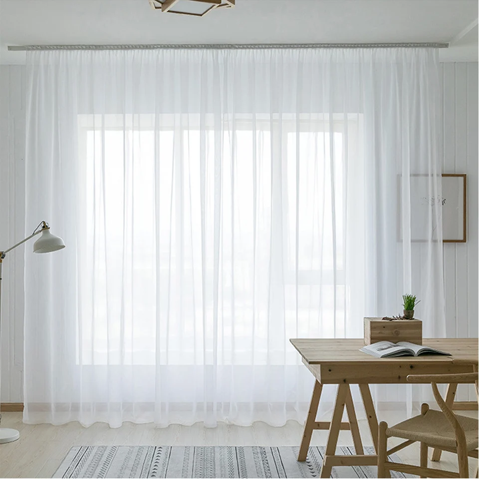 FISH TOWN  European Simple 90% Blackout Curtains/Drapes for Bedroom Living Room Darkening Curtains（Customizable）