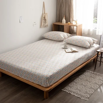 

100%Cotton printed Fitted sheet set with full Around Elastic Rubber for Kids and Teens Ultra Soft Fade&Stain Resistant