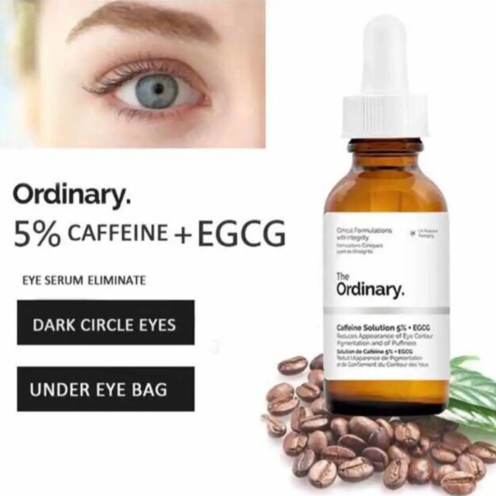 

The Ordinary Caffeine Solution 5% + EGCG Concentrated Whitening Face Serum Remove Dark Spots Freckle Hyper Pigmentation