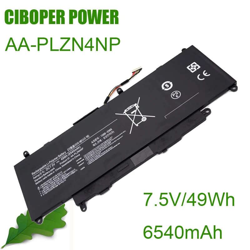 Cp Original Lipolymer Laptop Battery Aaplzn4np 7.5v/49wh/6540mah For Ativ Pro Xe700t1c