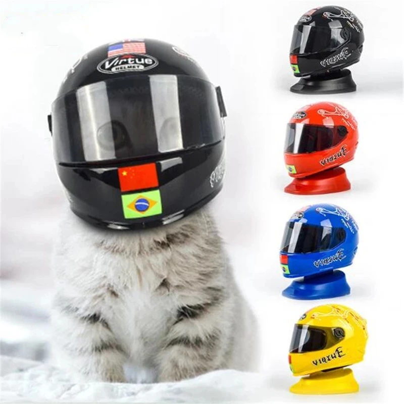 市場 ペット用 Abs製 アクセサリー ヘルメット 犬用 写真 帽子 猫用 中型犬 撮影 旅行