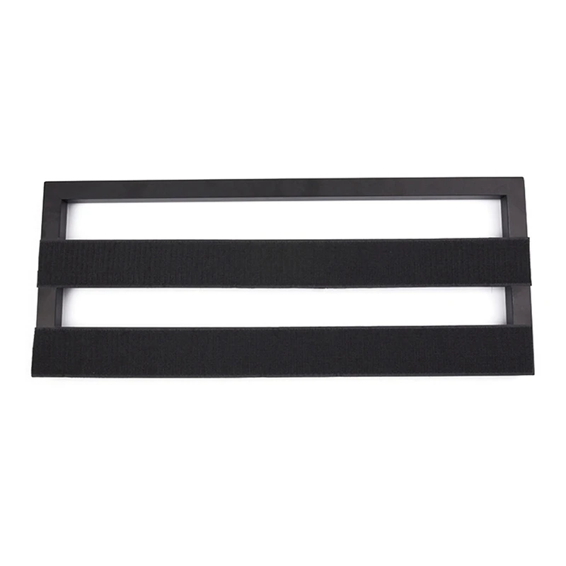 

Guitar Effects Board Aluminum Pedal Board Electric Guitar Effector Accessories with Black Pedalboard Bag