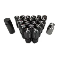 Автомобильный ковочный легкий 6065 алюминиевый чехол с логотипом с плоской головкой чугунная гайка Ступица колеса модифицированный заклепочный винт и гайка