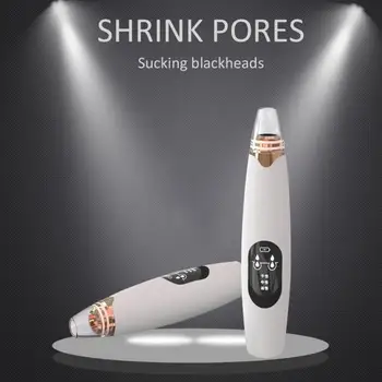 

Portable Electric Facial Skin Cleansing Acne Point Noir Blackhead Vacuum Extractor Tool Remover Instrument Facial Skin Care