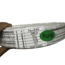 Ультра-мягкий 28AWG 3p 4p силиконовый двойной провод OD 3,6 мм 4,8 мм Белый Черный полоса высокая термостойкость многожильный провод