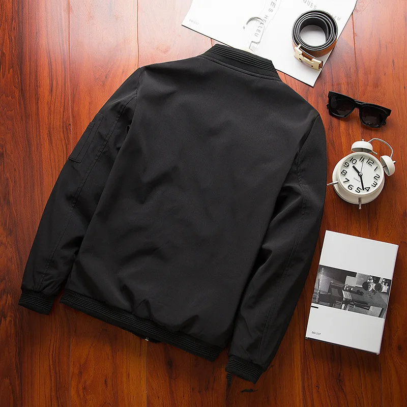 

2019 Spring New Style Men's Thin Jacket Large Size Casual Coat Men'S Wear Baseball Uniform Men