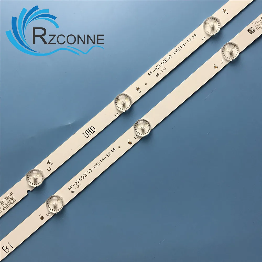 Tira de Luz de Fundo Led 55uj620v 55uj6200 55uj6300 Rf-az550e300501a12 0601b20 Sdl550wy Ld0-910 Lc550egj sk a4 55m9 55e388g - Imagem 4