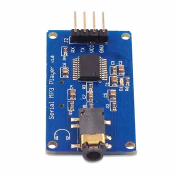 

YX5300 MP3 Player Module Wav Format Music Player Voice Serial Port Control Music Module TF Card Slot Player Module