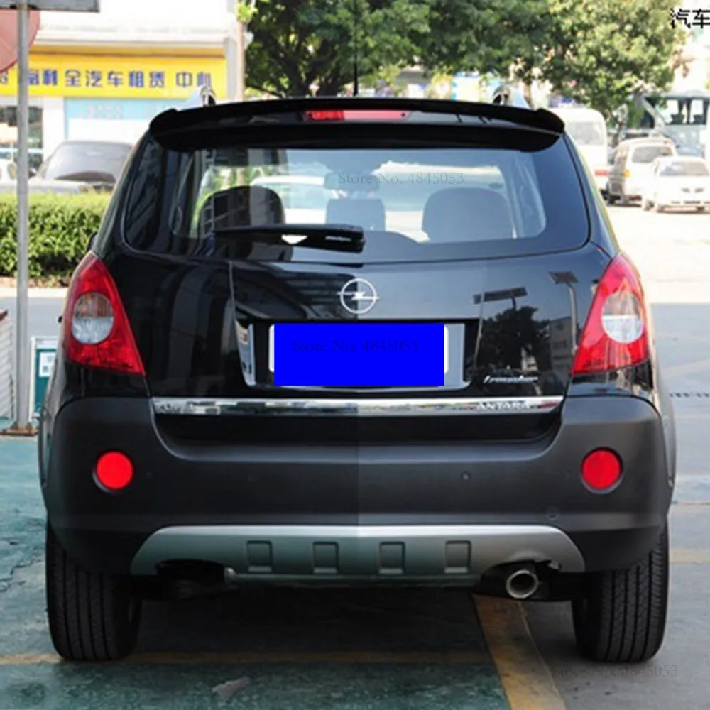Для Opel Antara 2008- автомобильный черный спойлер Высокое качество ABS пластмассовый задний спойлер на крышу багажника крыла багажника крышка багажника автомобильные аксессуары