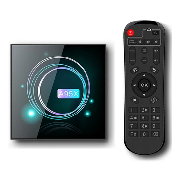 

A95X F3 Slim Smart TV Box Android 9.0 Amlogic S905X3 8K Decoding UHD 4K Media Player 2.4G/5G WiFi BT4.2 100M LAN Android Box