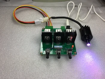 

Red, Green and Blue RGB Three-color LED 3*1W Point Light Source with Light Source Controller Adjustment Board RGB Controller