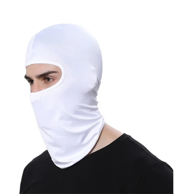 white SFIT Loozykit Велоспорт Полный Маска Анти-пыль ветрозащитный чехол маска шеи дышащий Тонкий цикл аксессуары - Цвет: white