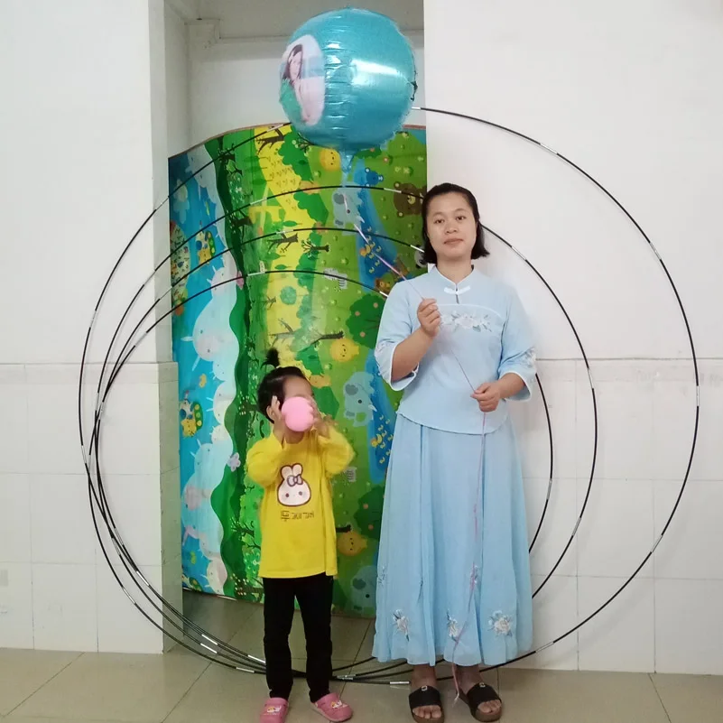 wedding flower ring frame -3