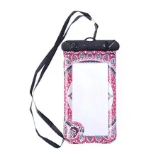 1 шт. водонепроницаемый чехол для телефона с сенсорным экраном, мультяшный плавательный чехол для телефона, воздушный шар, чехол для мобильного телефона, сумки для рафтинга, плавания