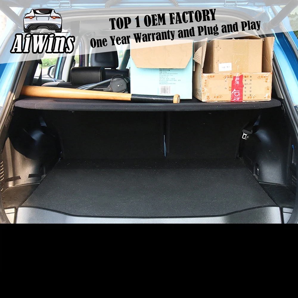 Автомобильный Стайлинг для Toyota RAV4- задняя полка для посылок крышка багажника материал занавеска задняя шторка Выдвижная прокладка задние стойки